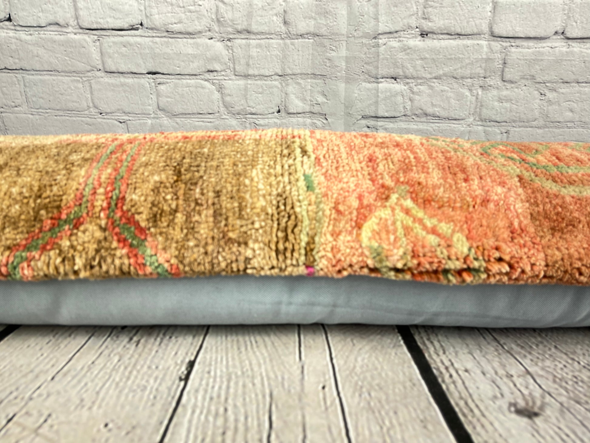 12 x 46 Lumbar Rug Pillow Timeless Textiles Turkish Pillow Cushion Cover #7533