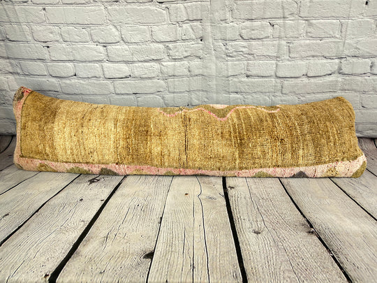 12 x 46 Lumbar Rug Pillow Plush Patterns Turkish Pillow Cushion Cover #7500