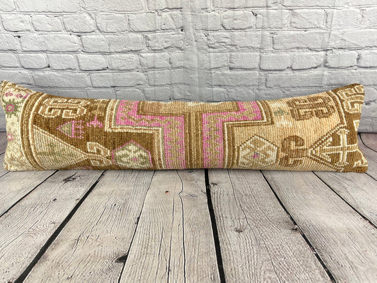 12 x 46 Lumbar Rug Pillow Turkish Traditions Turkish Pillow Cushion Cover #7531