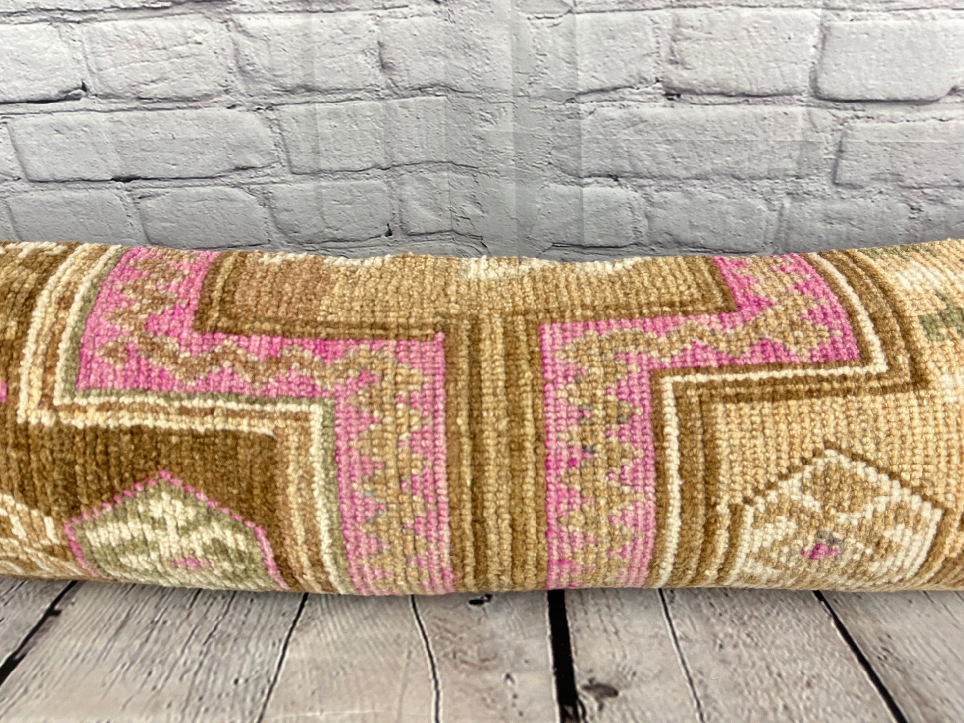12 x 46 Lumbar Rug Pillow Turkish Traditions Turkish Pillow Cushion Cover #7531