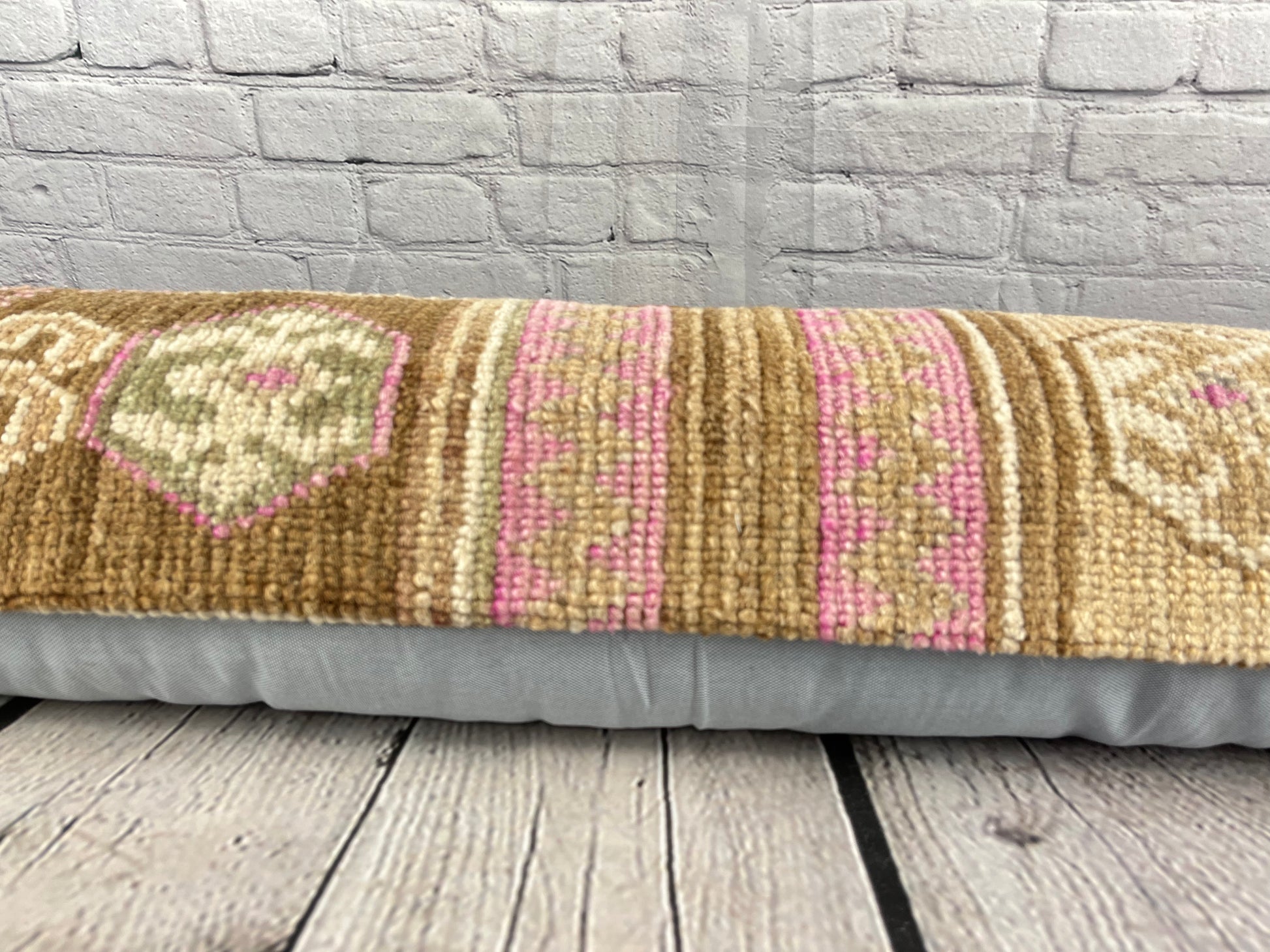 12 x 46 Lumbar Rug Pillow Turkish Traditions Turkish Pillow Cushion Cover #7531