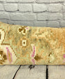 12 x 46 Lumbar Rug Pillow Lush Comfort Turkish Pillow Cushion Cover #7537