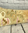 12 x 46 Lumbar Rug Pillow Lush Comfort Turkish Pillow Cushion Cover #7537