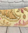 12 x 46 Lumbar Rug Pillow Embroidered Luxury Turkish Pillow Cushion Cover #7541