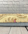 12 x 46 Lumbar Rug Pillow Embroidered Luxury Turkish Pillow Cushion Cover #7541