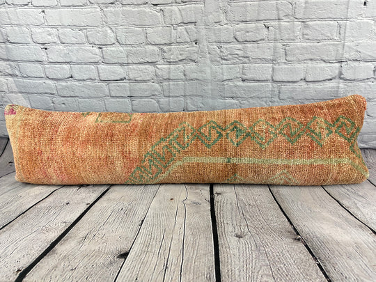 12 x 46 Lumbar Rug Pillow Global Glamour Turkish Pillow Cushion Cover #7560