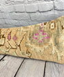 12 x 46 Lumbar Rug Pillow Ornate Accents Turkish Pillow Cushion Cover #7566