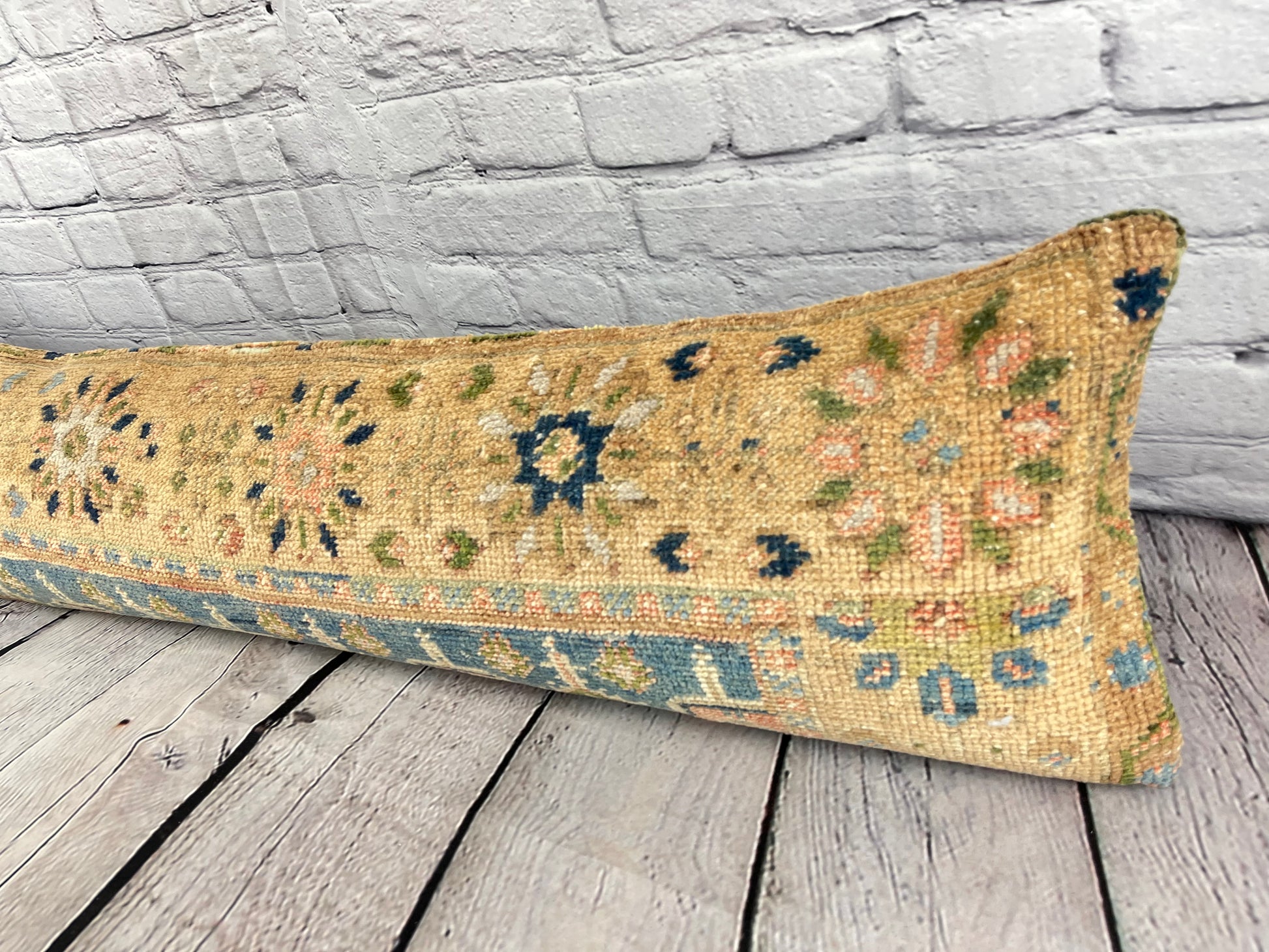 12 x 46 Lumbar Rug Pillow Textile Treasures Turkish Pillow Cushion Cover #7554