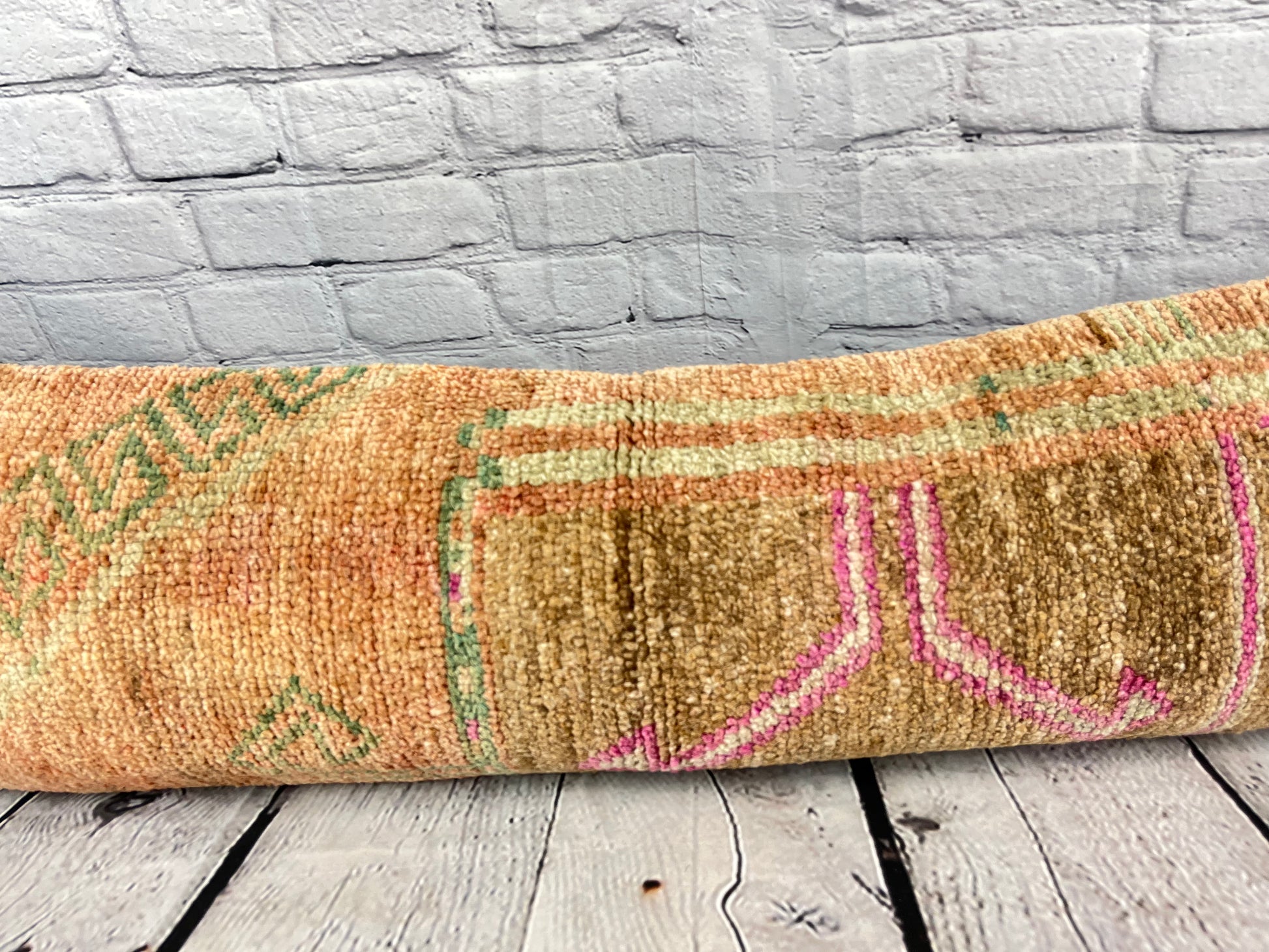 12 x 46 Lumbar Rug Pillow Textile Treasures Turkish Pillow Cushion Cover #7554