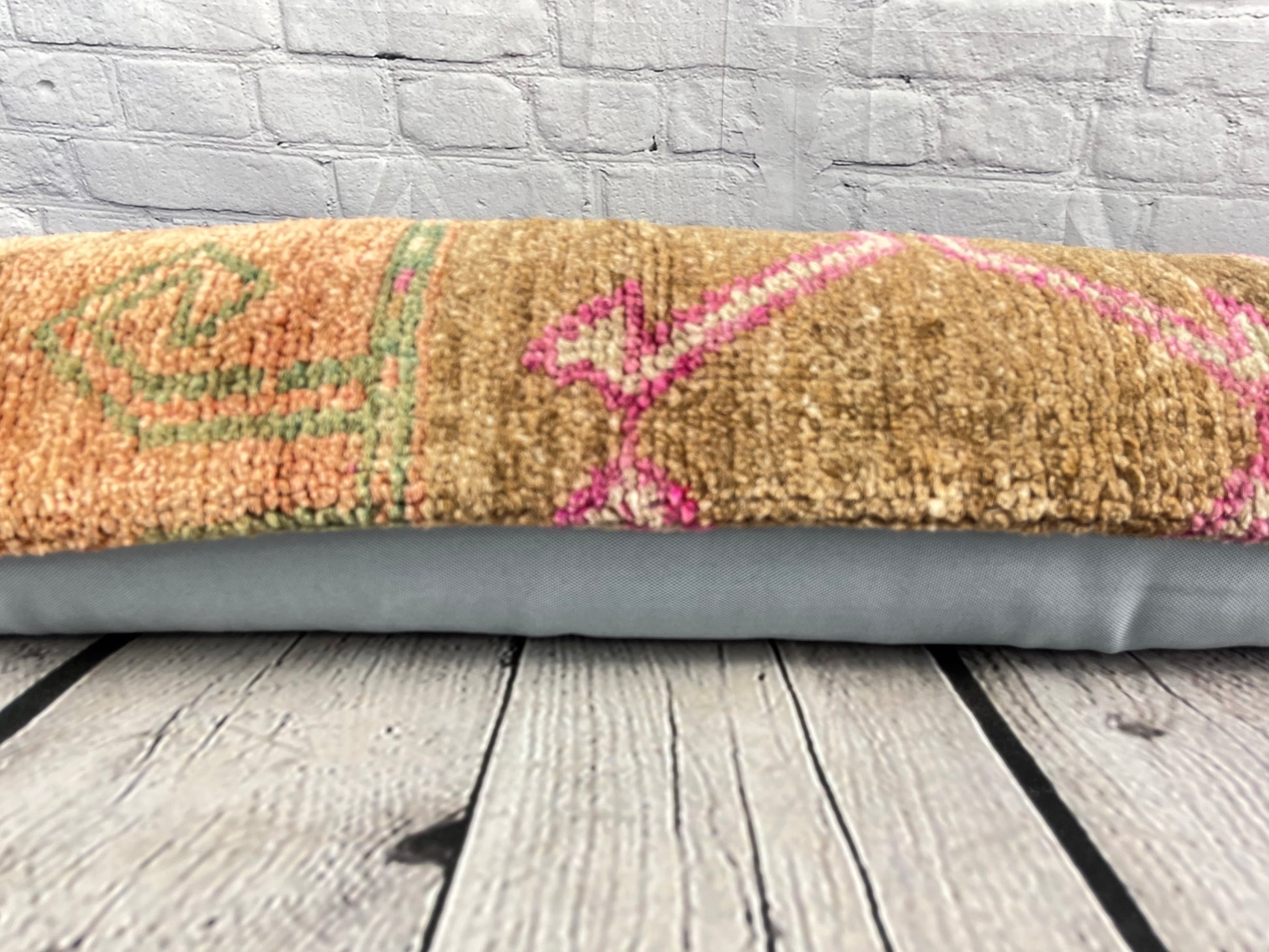 12 x 46 Lumbar Rug Pillow Textile Treasures Turkish Pillow Cushion Cover #7554