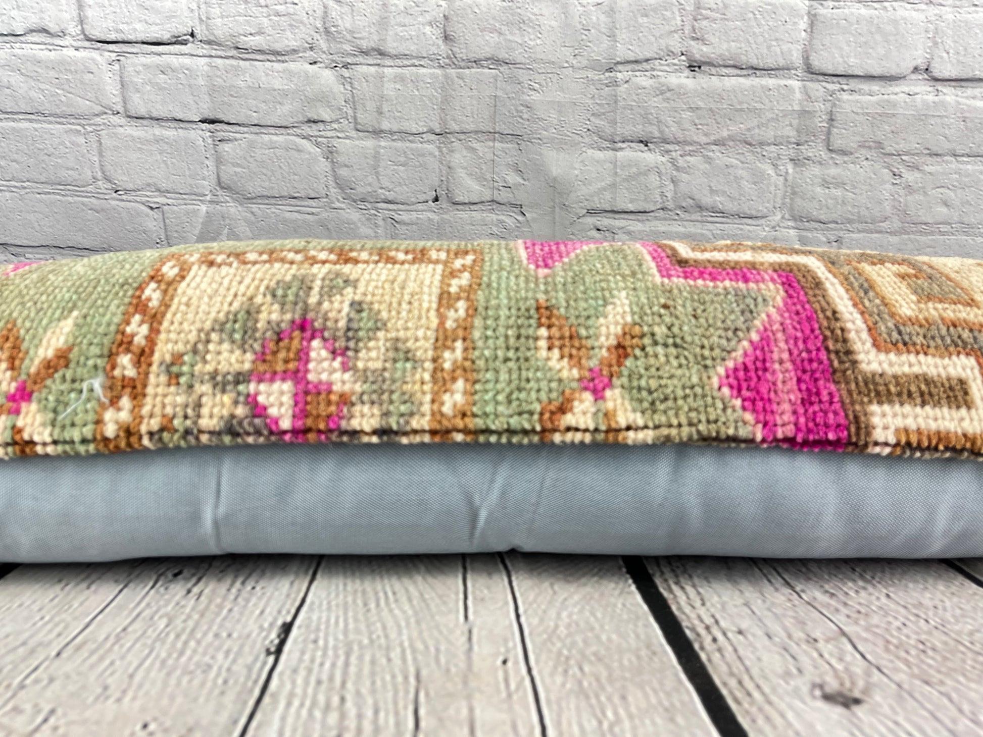 12 x 46 Lumbar Rug Pillow Oriental Majesty Turkish Pillow Cushion Cover #7564