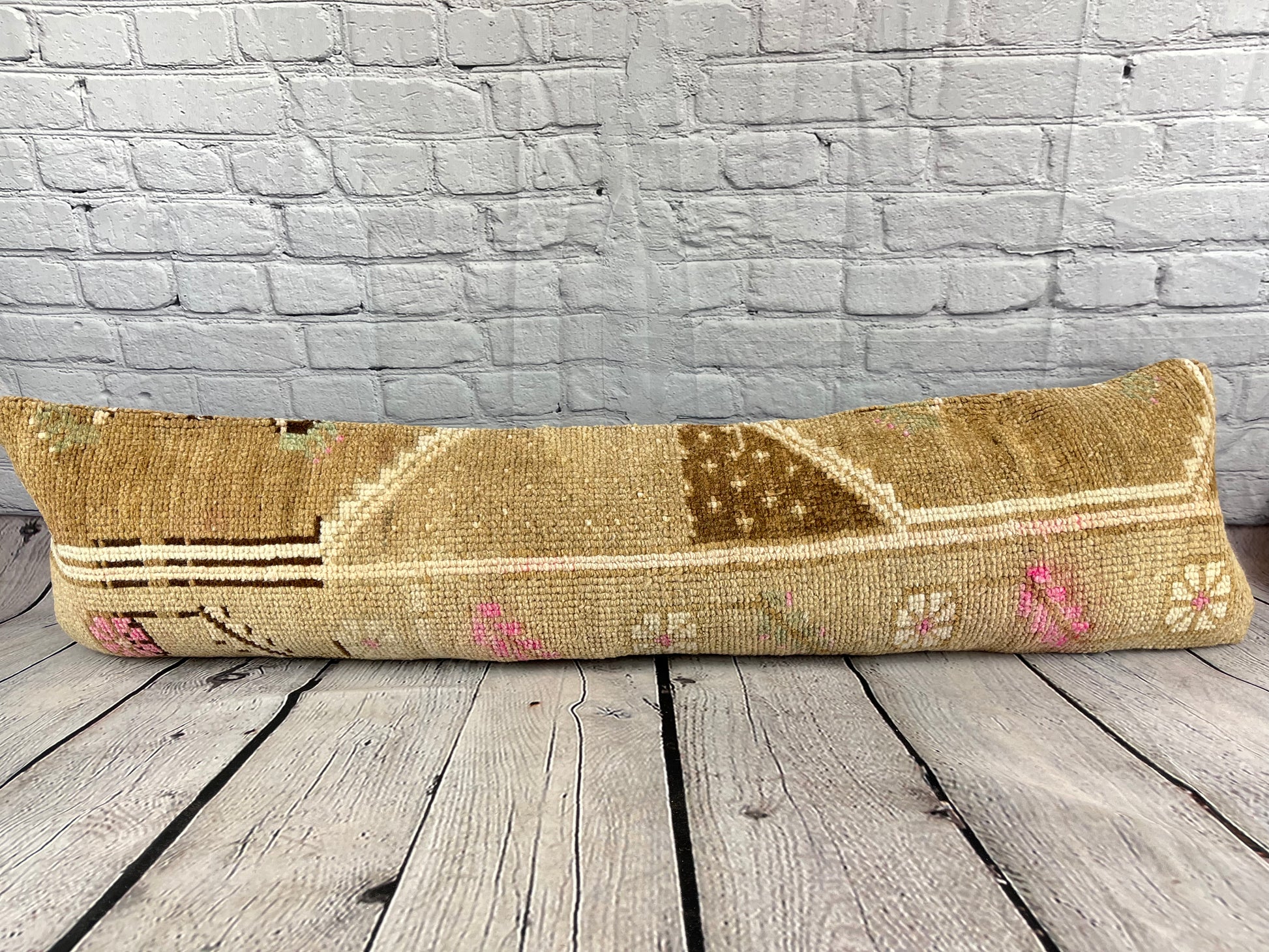 12 x 46 Lumbar Rug Pillow Exotic Embellishments Turkish Pillow Cushion Cover #7557