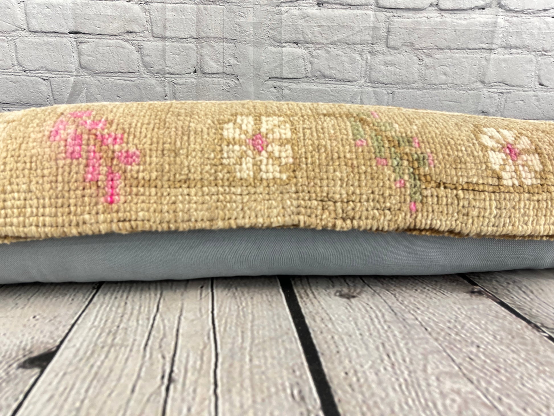 12 x 46 Lumbar Rug Pillow Exotic Embellishments Turkish Pillow Cushion Cover #7557