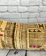 12 x 46 Lumbar Rug Pillow Sumptuous Textures Turkish Pillow Cushion Cover #7855