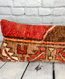 12 x 46 Lumbar Rug Pillow Bohemian Chic Turkish Pillow Cushion Cover #7789