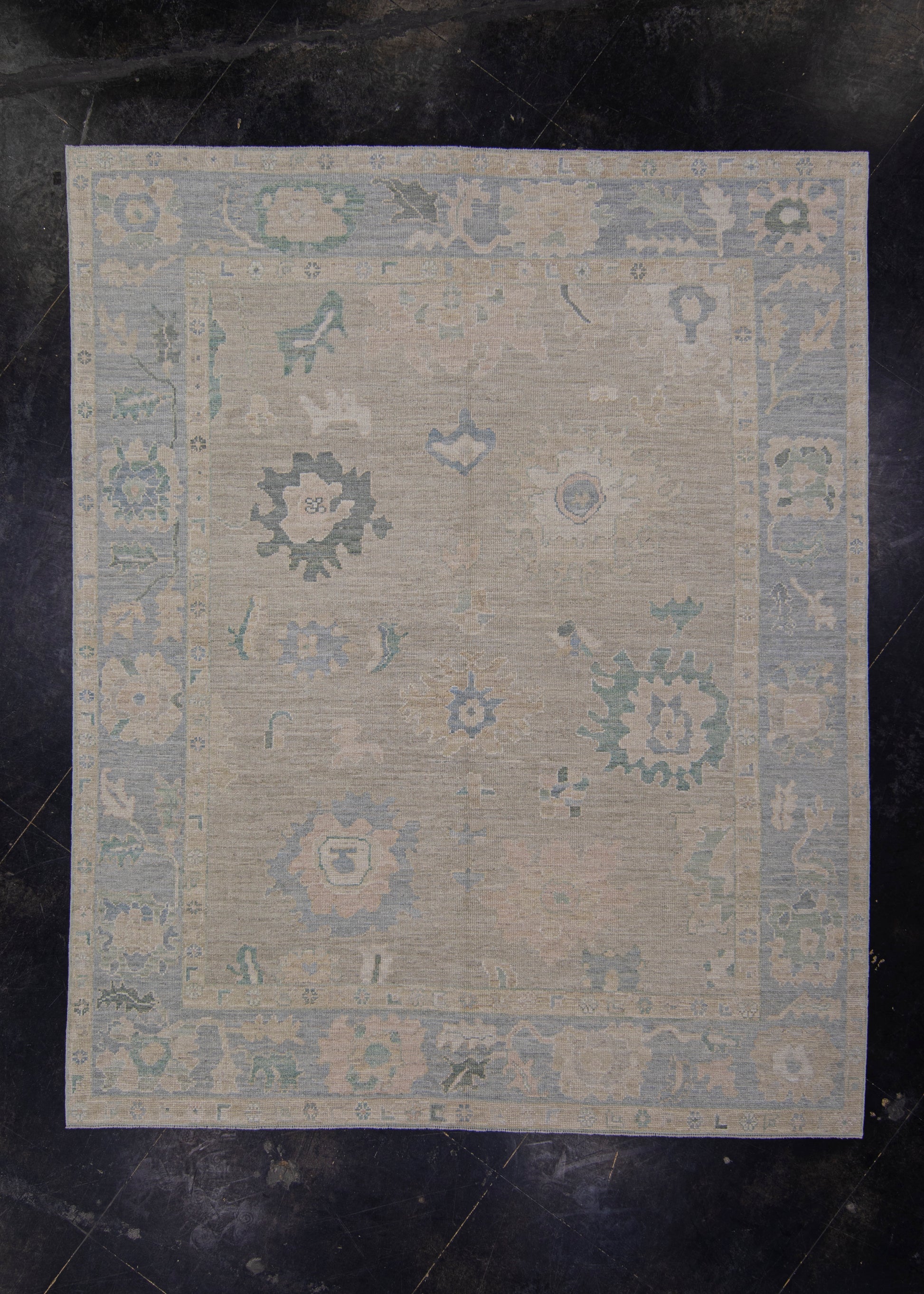 Turkish Oushak Rug 8'2" x 10' #11693