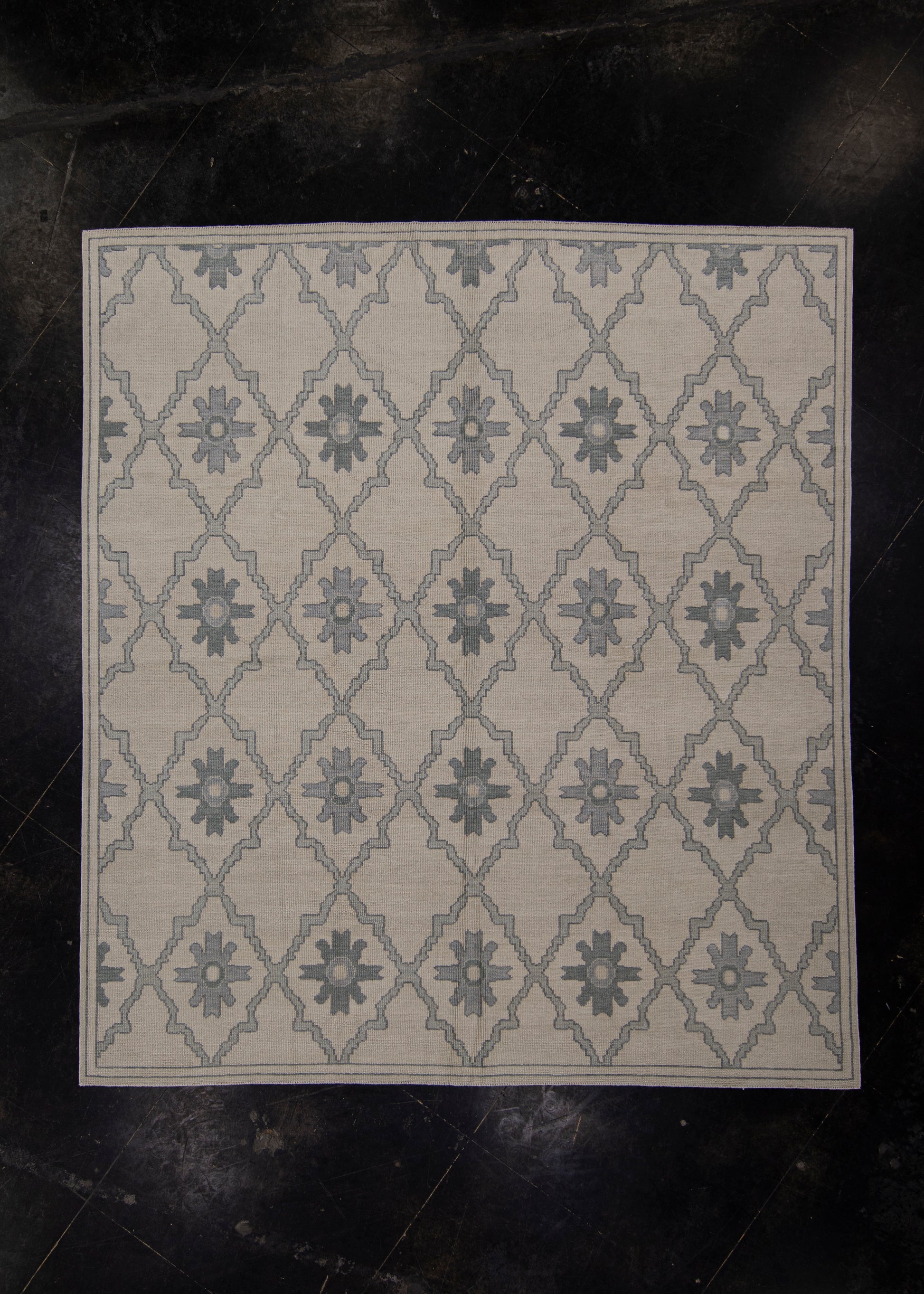 Turkish Oushak Rug 8'6" x 9'5" #11931