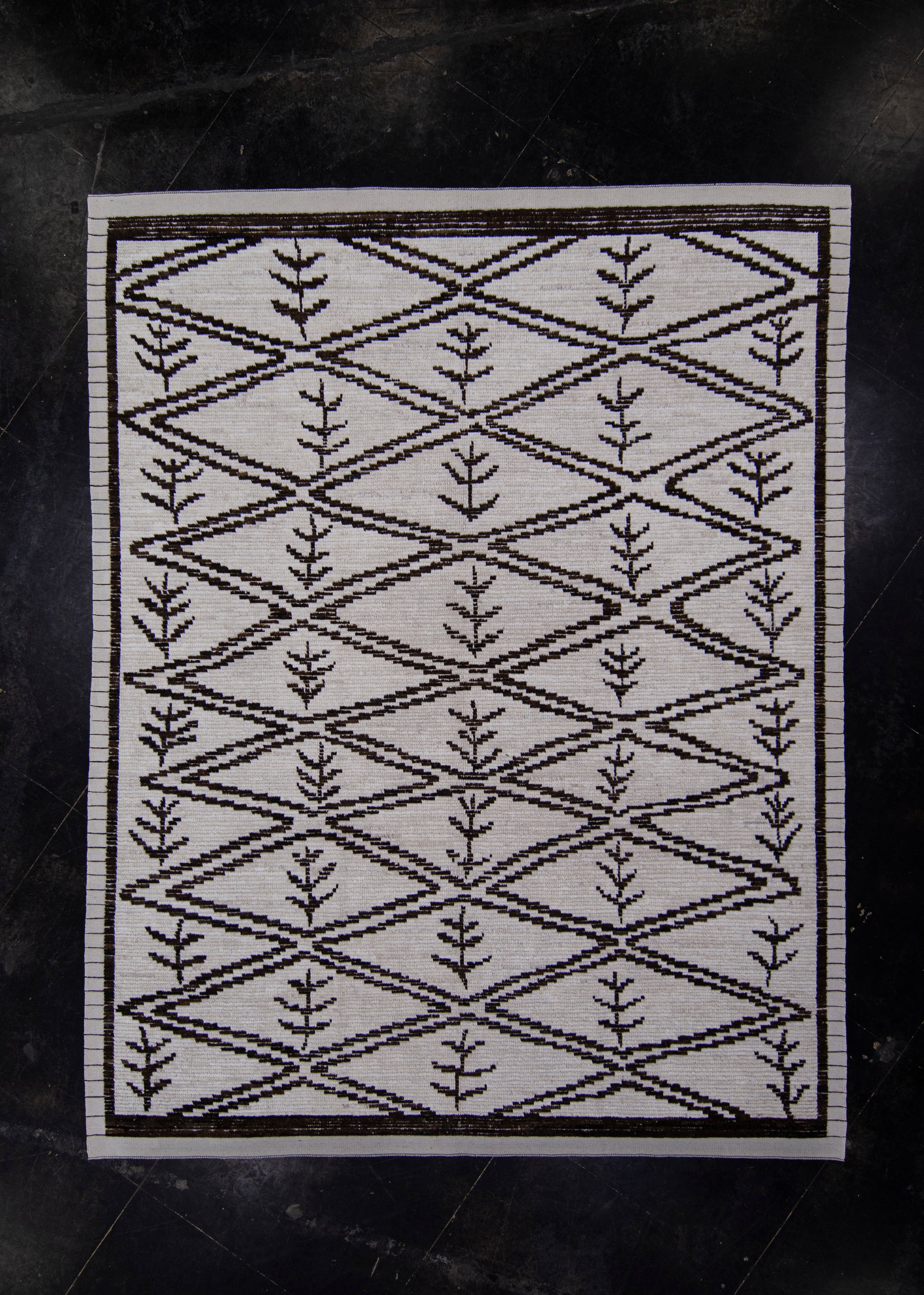 Turkish Tulu Rug Hand Knotted Rug 8'4" x 10'2" #6231