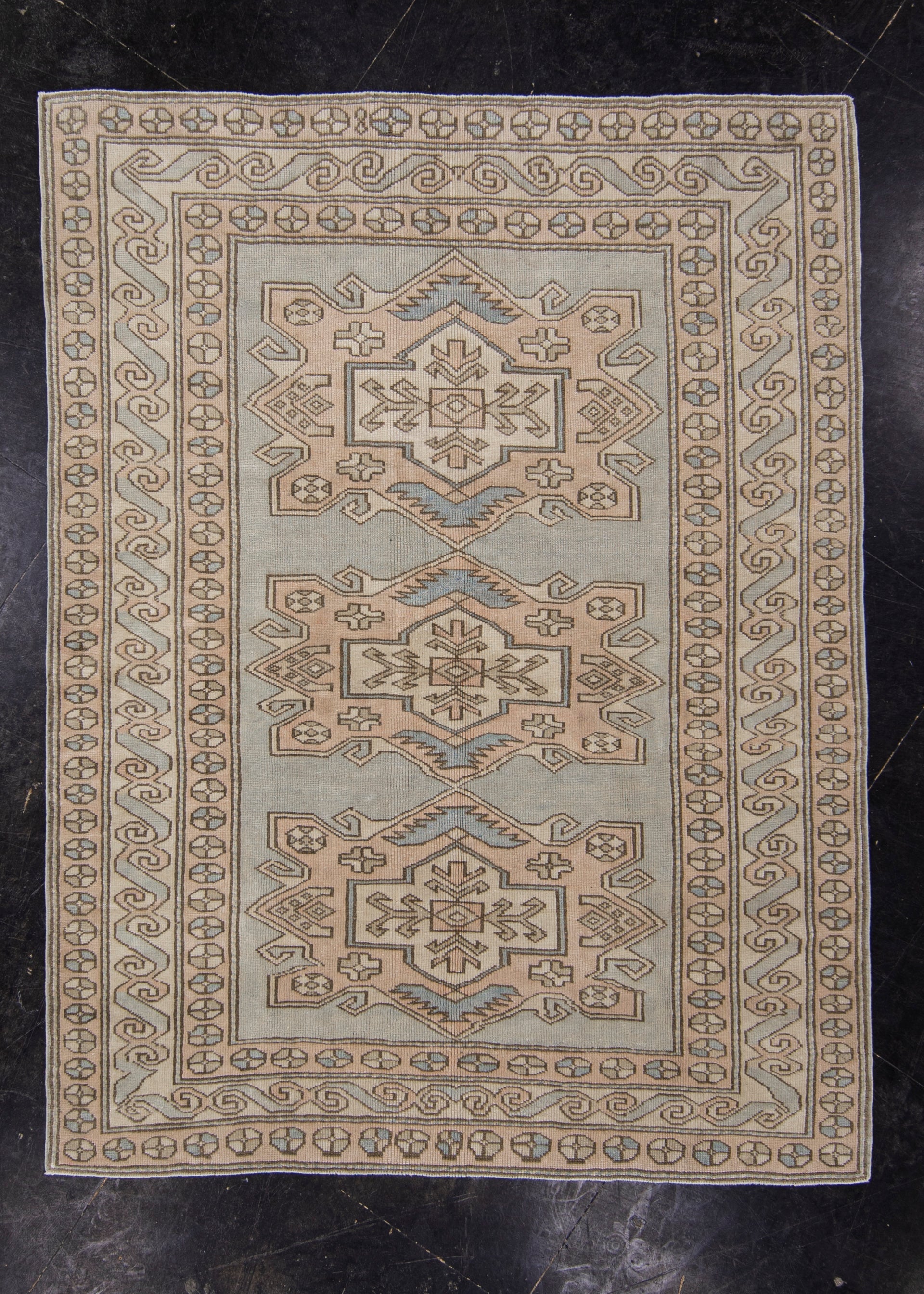 Turkish Vintage Anatolian Rug 6' x 7'10" #11977