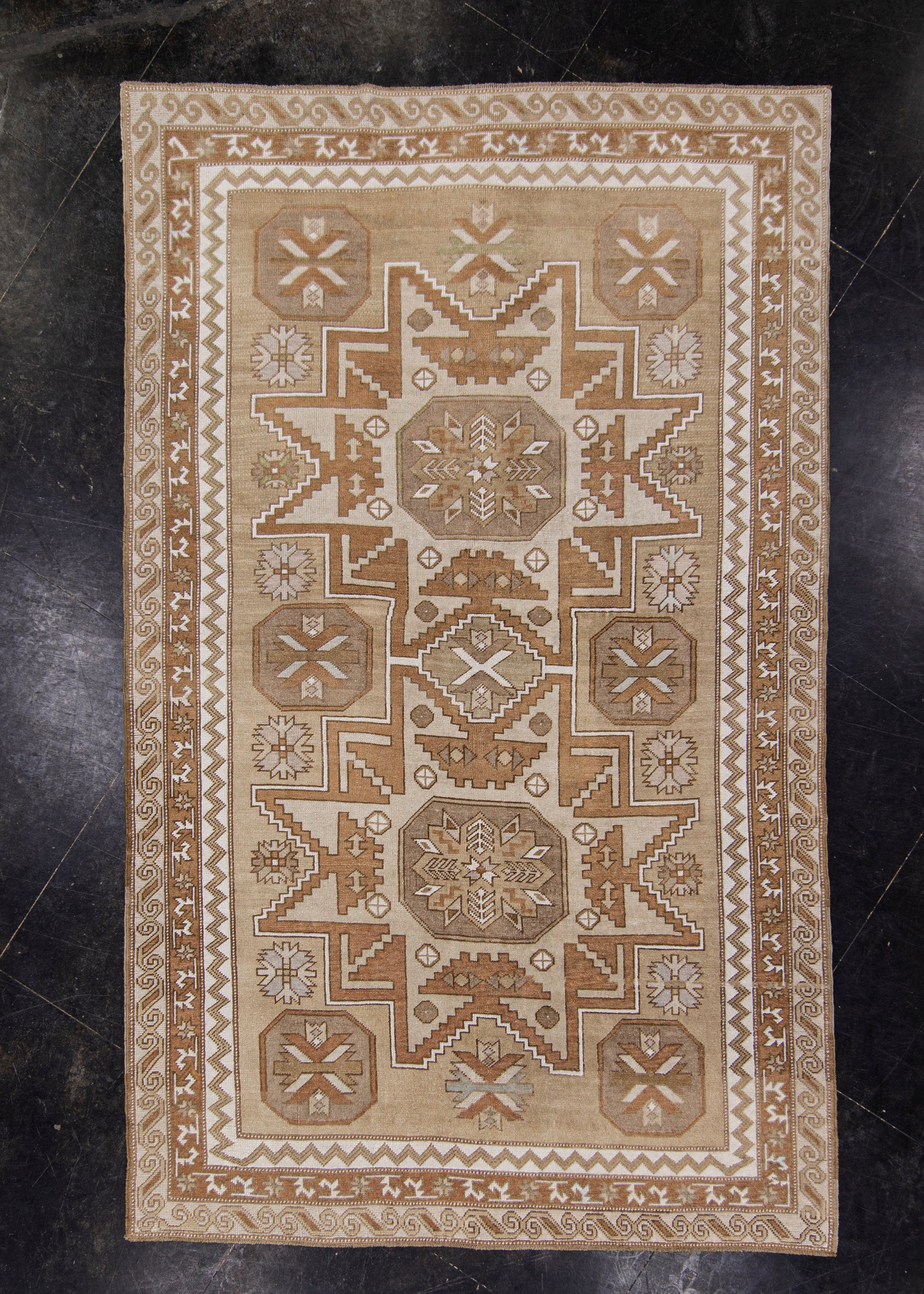 Turkish Vintage Anatolian Rug 6' x 9'9" #11287