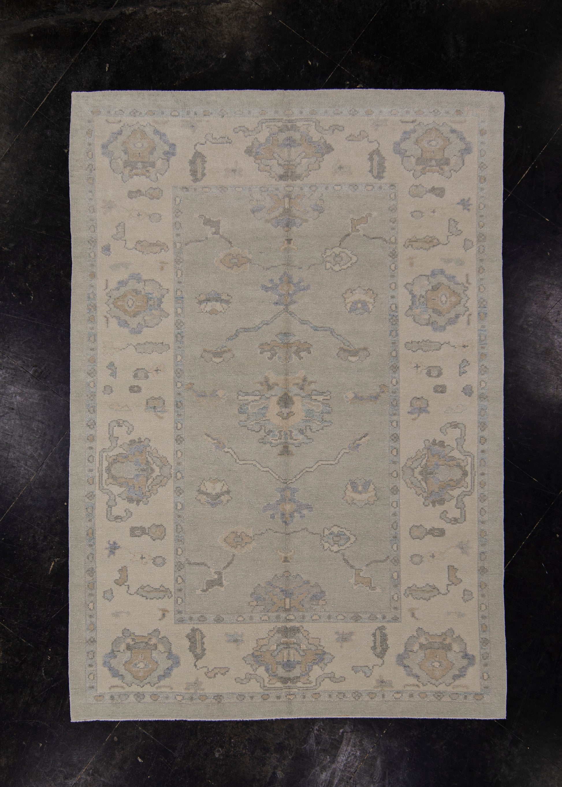 Turkish Oushak Rug 6' x 8'8" #7090
