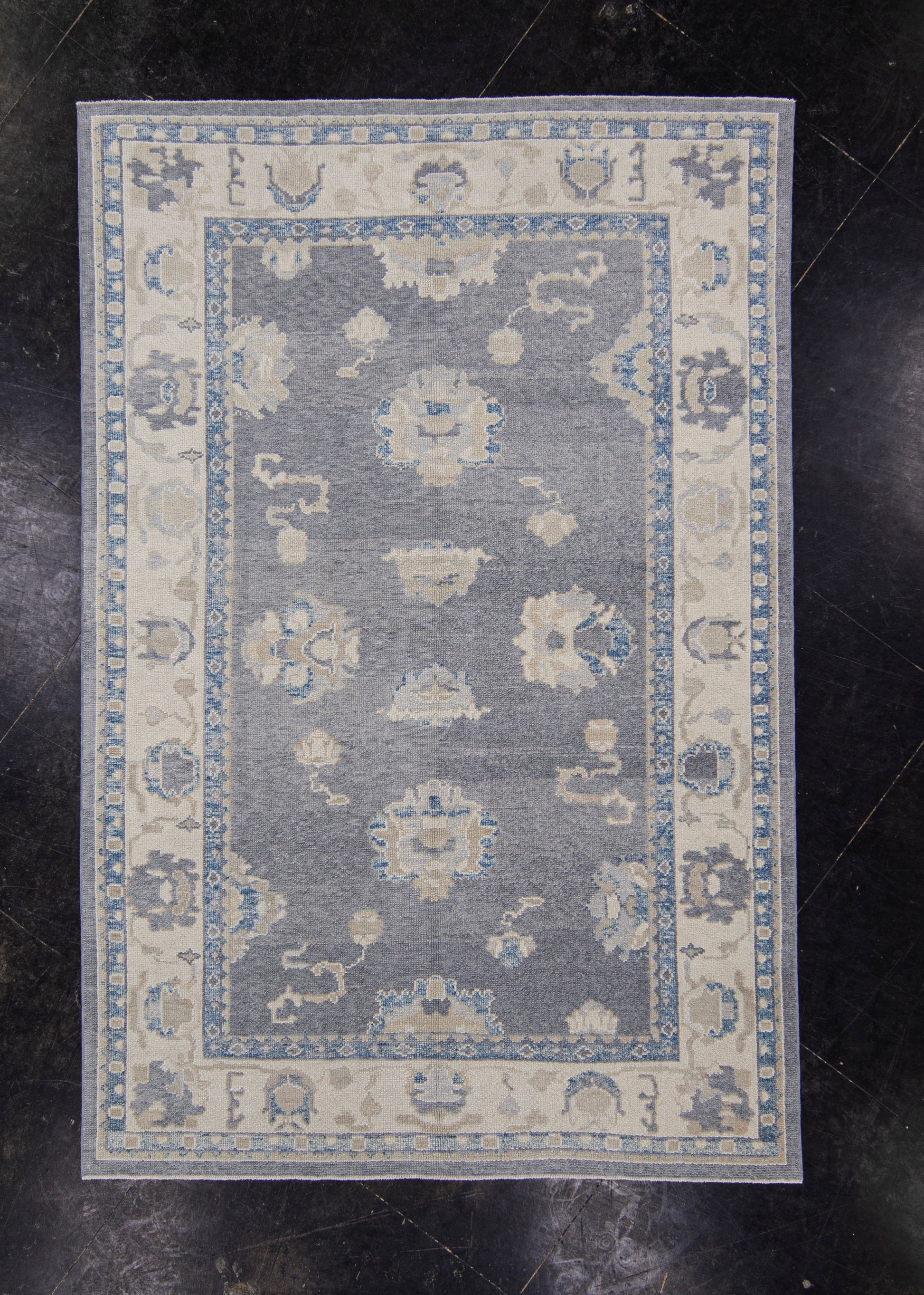 Turkish Oushak Rug 5'9" x 8'9" #11000