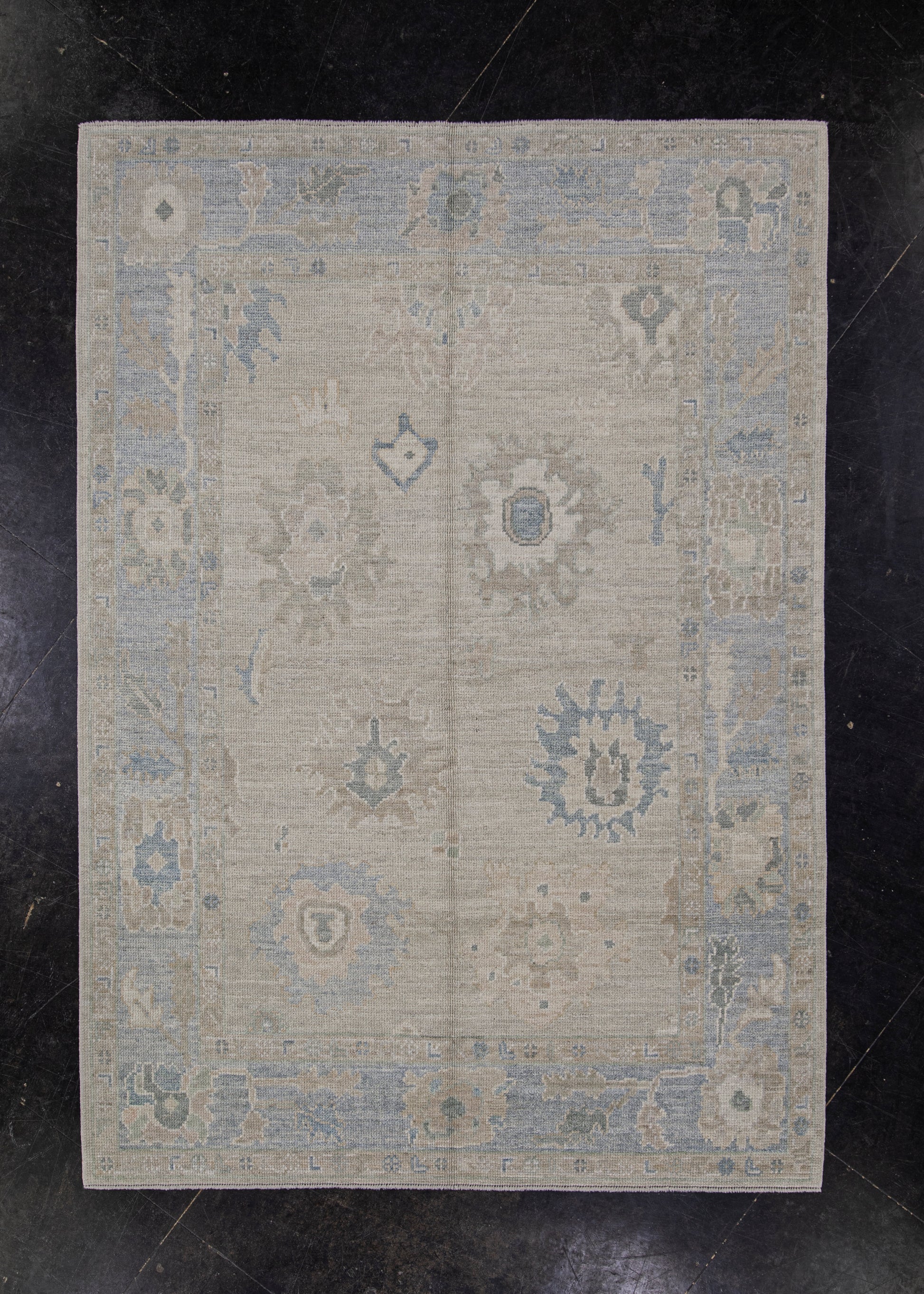Turkish Oushak Rug 5' x 7'1" #11704