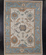 Turkish Oushak Rug 5'2" x 7'5" #11685