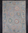 Turkish Oushak Rug 4'11" x 6'10" #2126