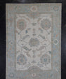 Turkish Oushak Rug 5' x 6'11" #12047