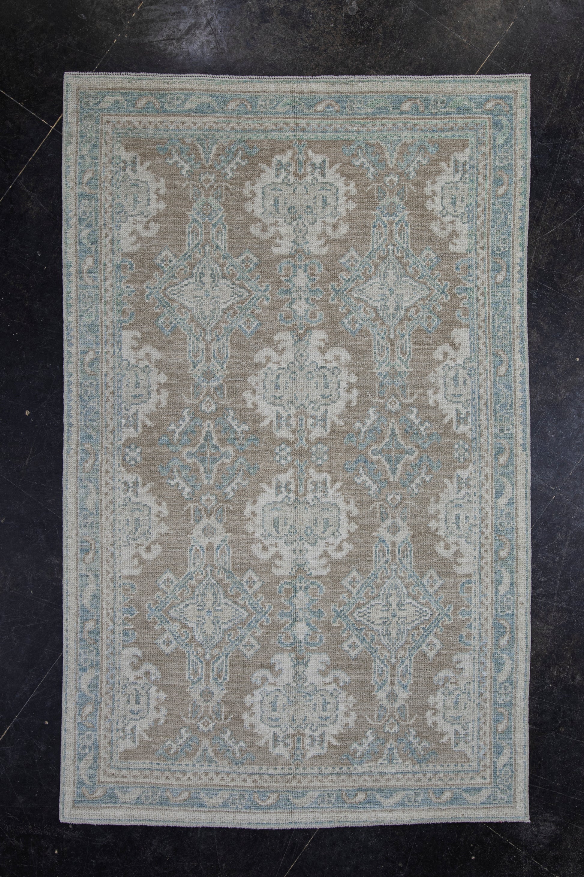 Turkish Oushak Rug 4'6" x 7'2" #11611