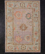 Turkish Oushak Rug 4'2" x 6'1" #2327