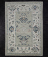 Turkish Oushak Rug 4'1" x 6' #12140