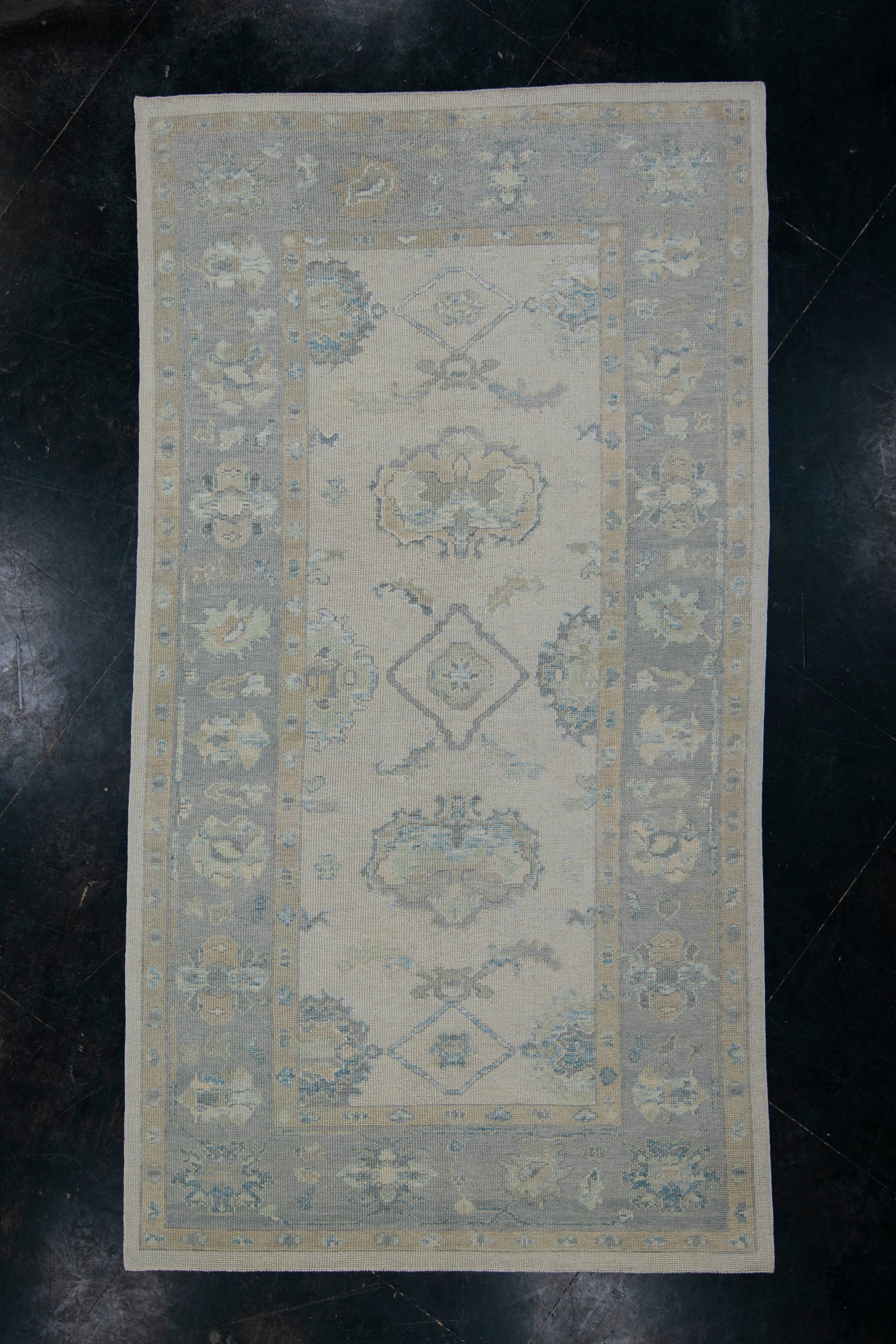 Turkish Oushak Rug 5'3" x 9'9" #11903