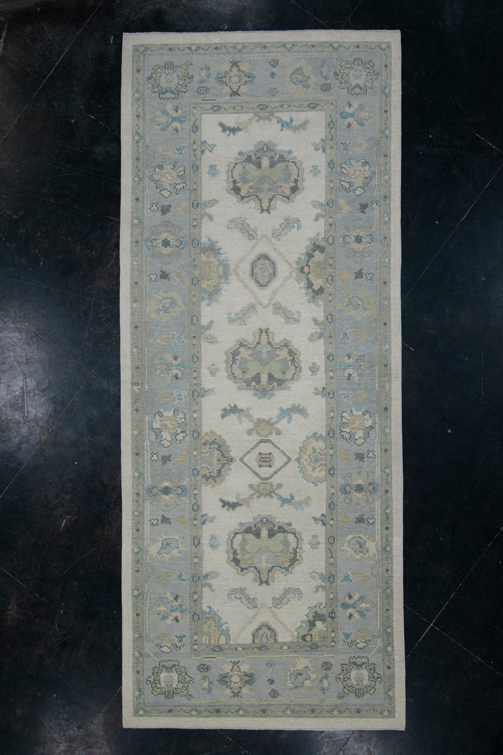 Turkish Oushak Rug 4' x 9'11" #11895