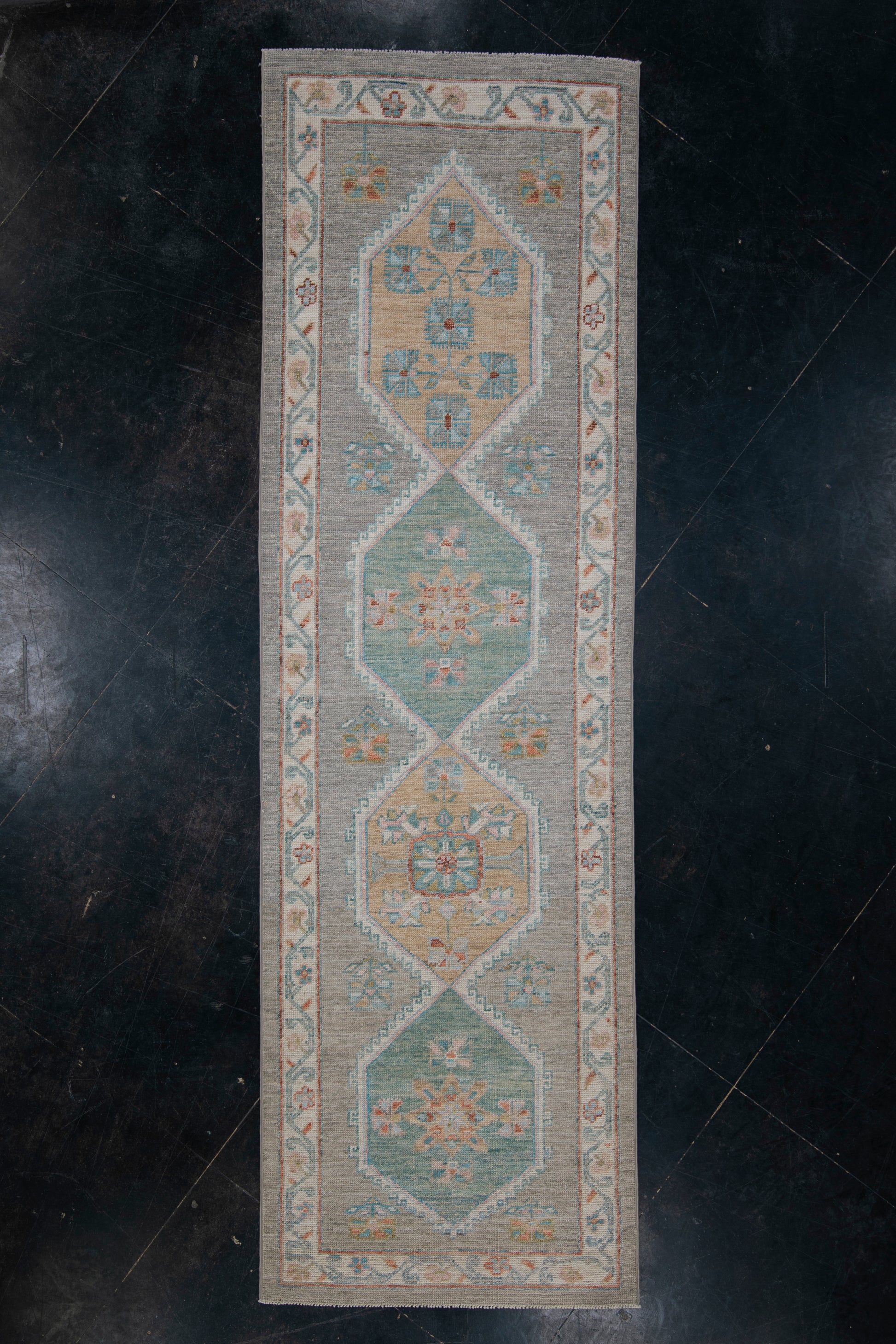Oushak Rug 3' x 10'2" #AR-606
