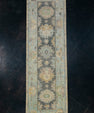 Turkish Oushak Rug 2'10" x 8'11" #12098