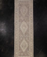 Turkish Oushak Rug 3' x 9'10" #12171