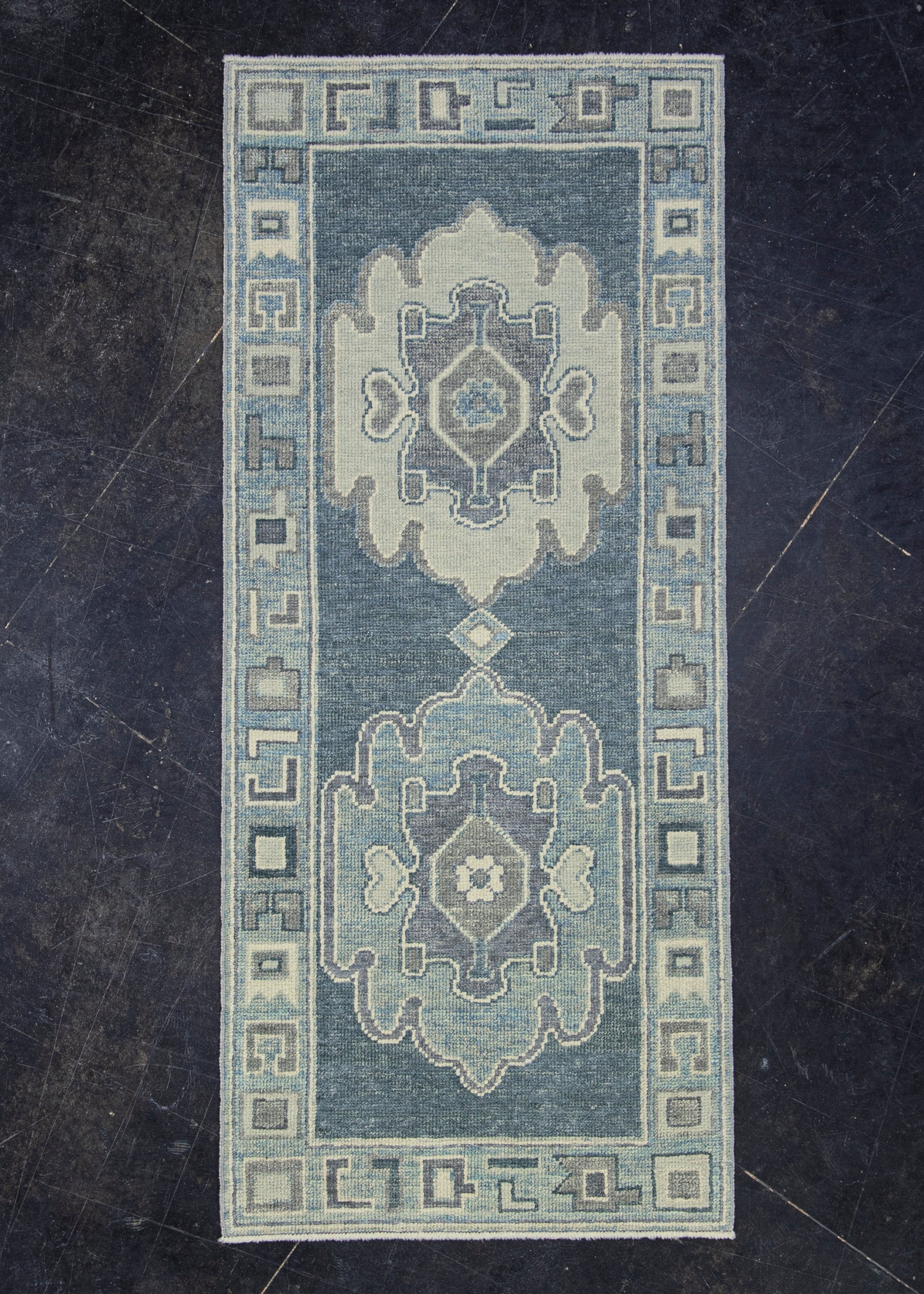 Turkish Oushak Rug 2'7" x 5'11" #12169