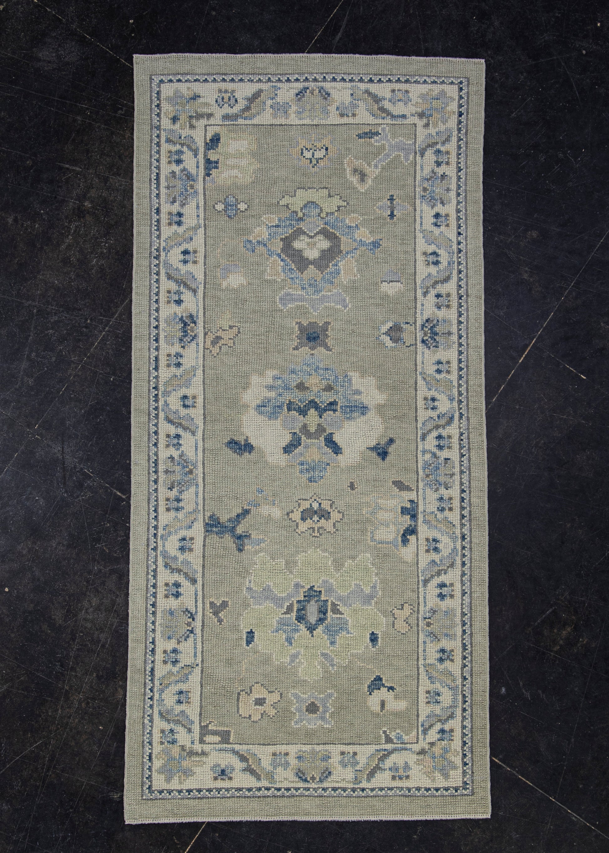 Turkish Oushak Rug 3' x 6'3" #12135