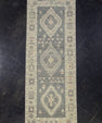Turkish Oushak Rug 3' x 7'8" #12096
