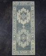 Turkish Oushak Rug 2'7" x 5'11" #12041