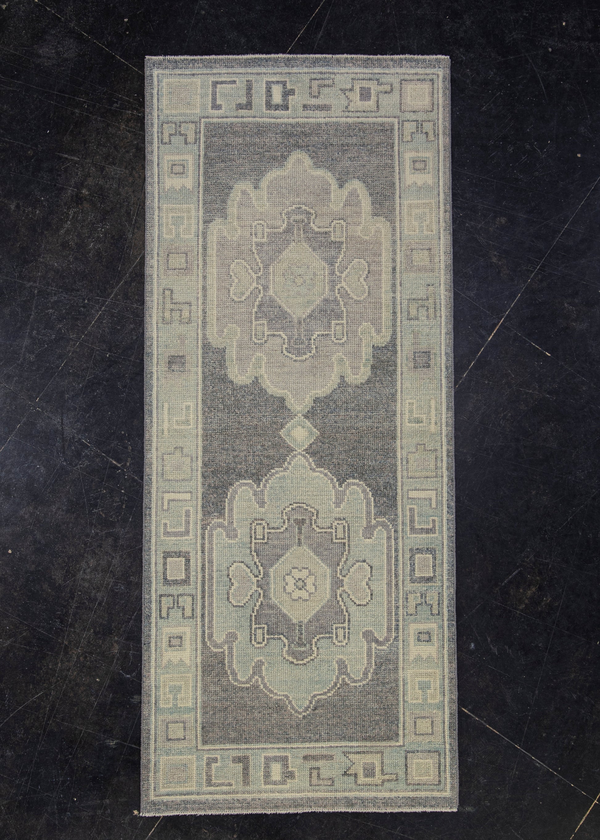 Turkish Oushak Rug 2'9" x 6'8" #12115