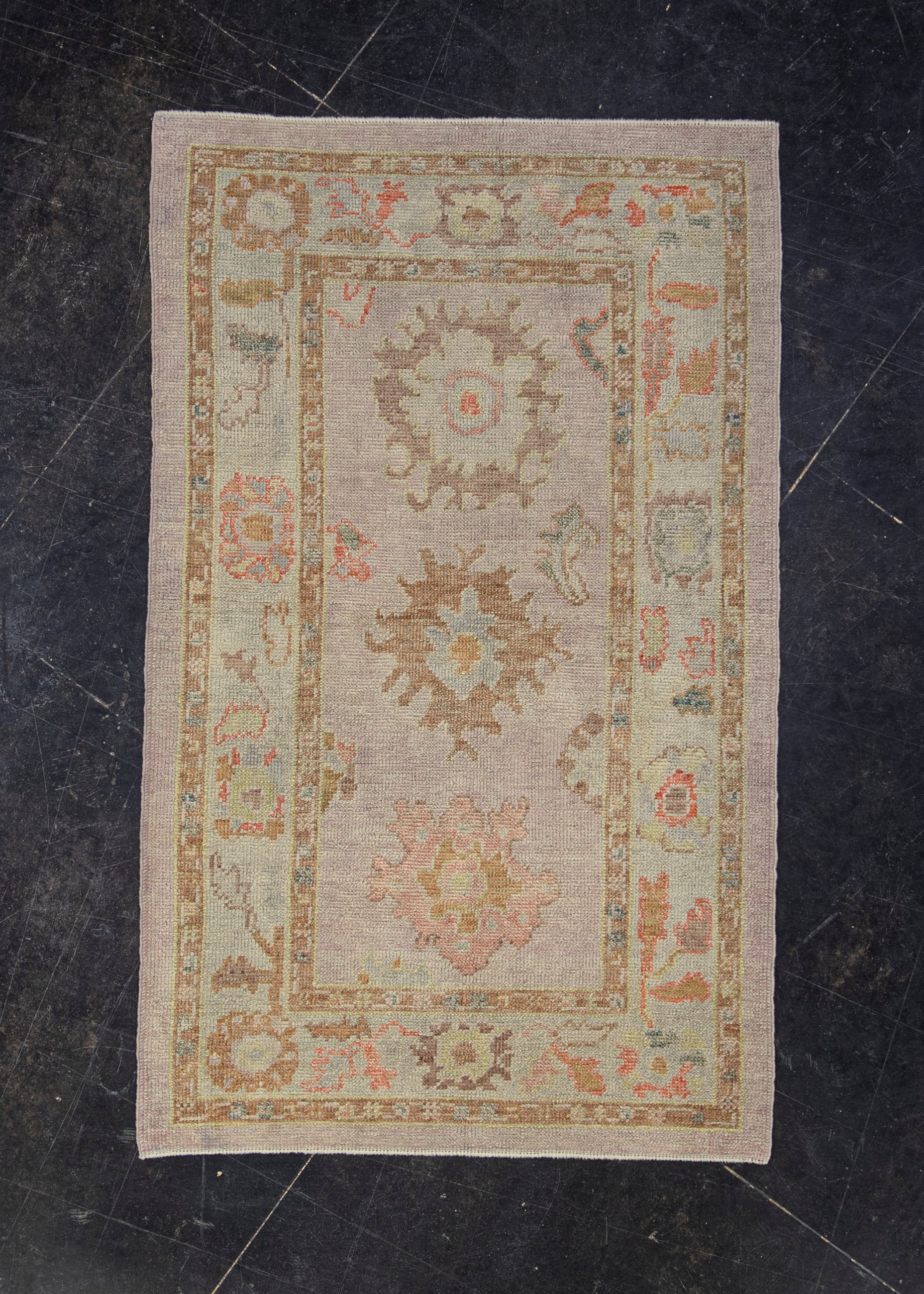 Turkish Oushak Rug 3'1" x 5' #2296