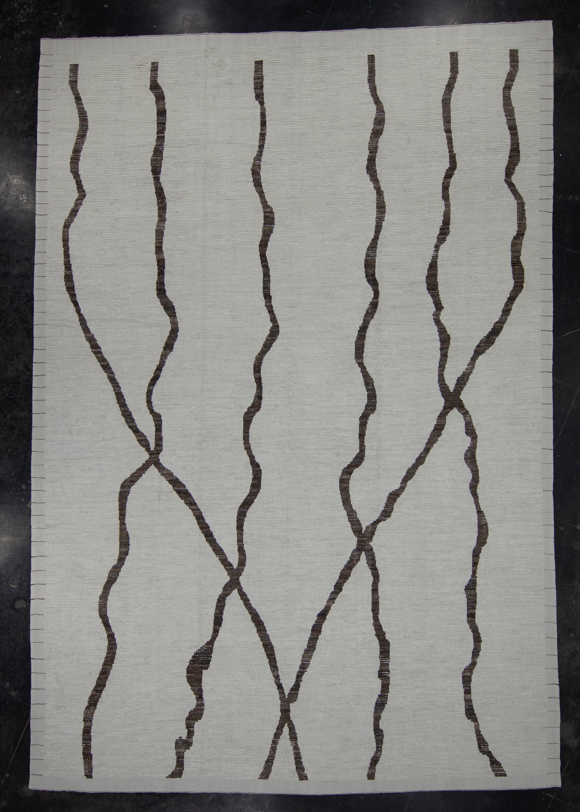 Hand Knotted Turkish Tulu Rug 12'6" x 18'2" #11691