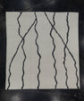 Square Hand Knotted Turkish Tulu Rug 11'3" x 11'10" #6460