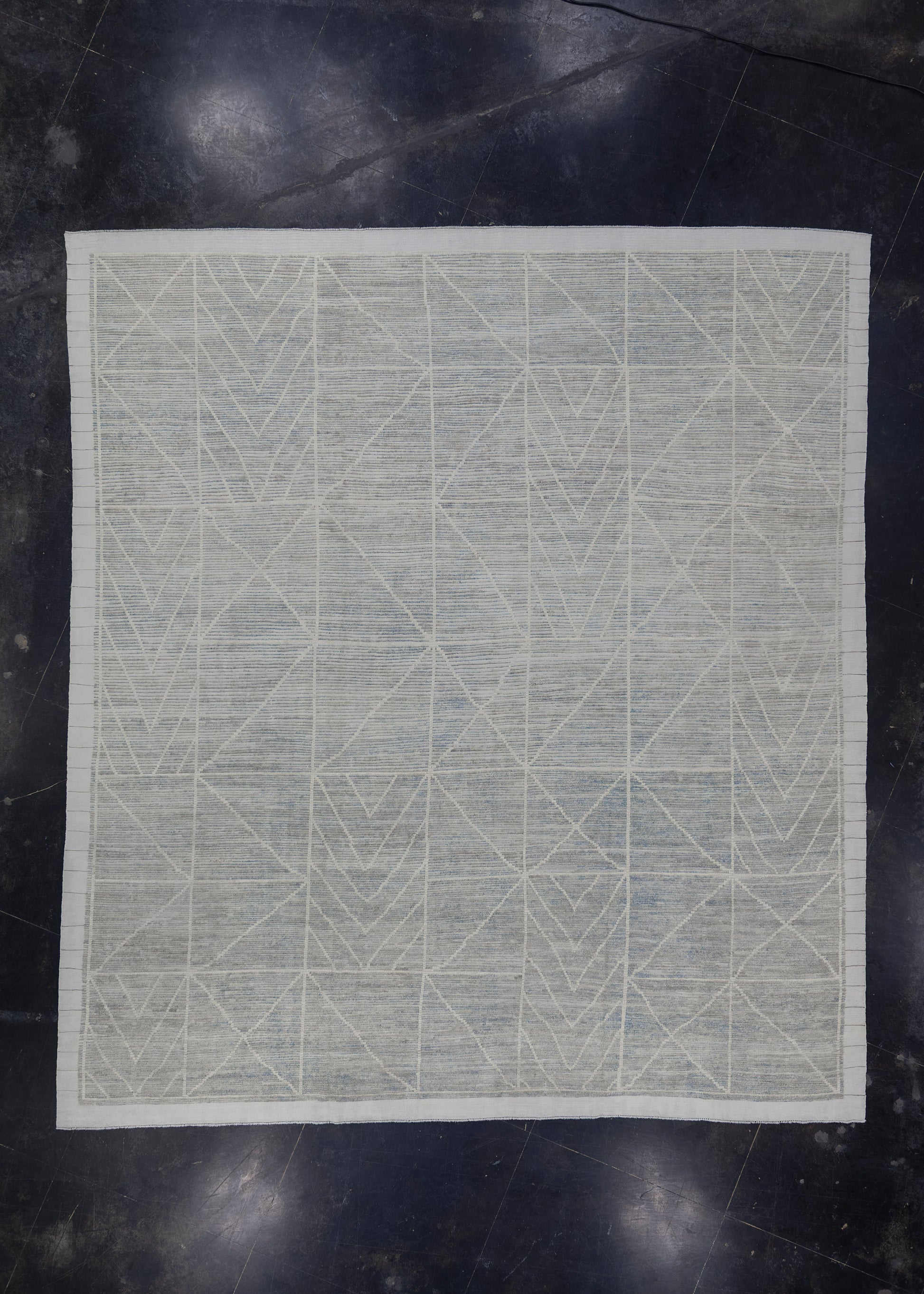 Square Hand Knotted Turkish Tulu Rug 11'7" x 12'11" #11672