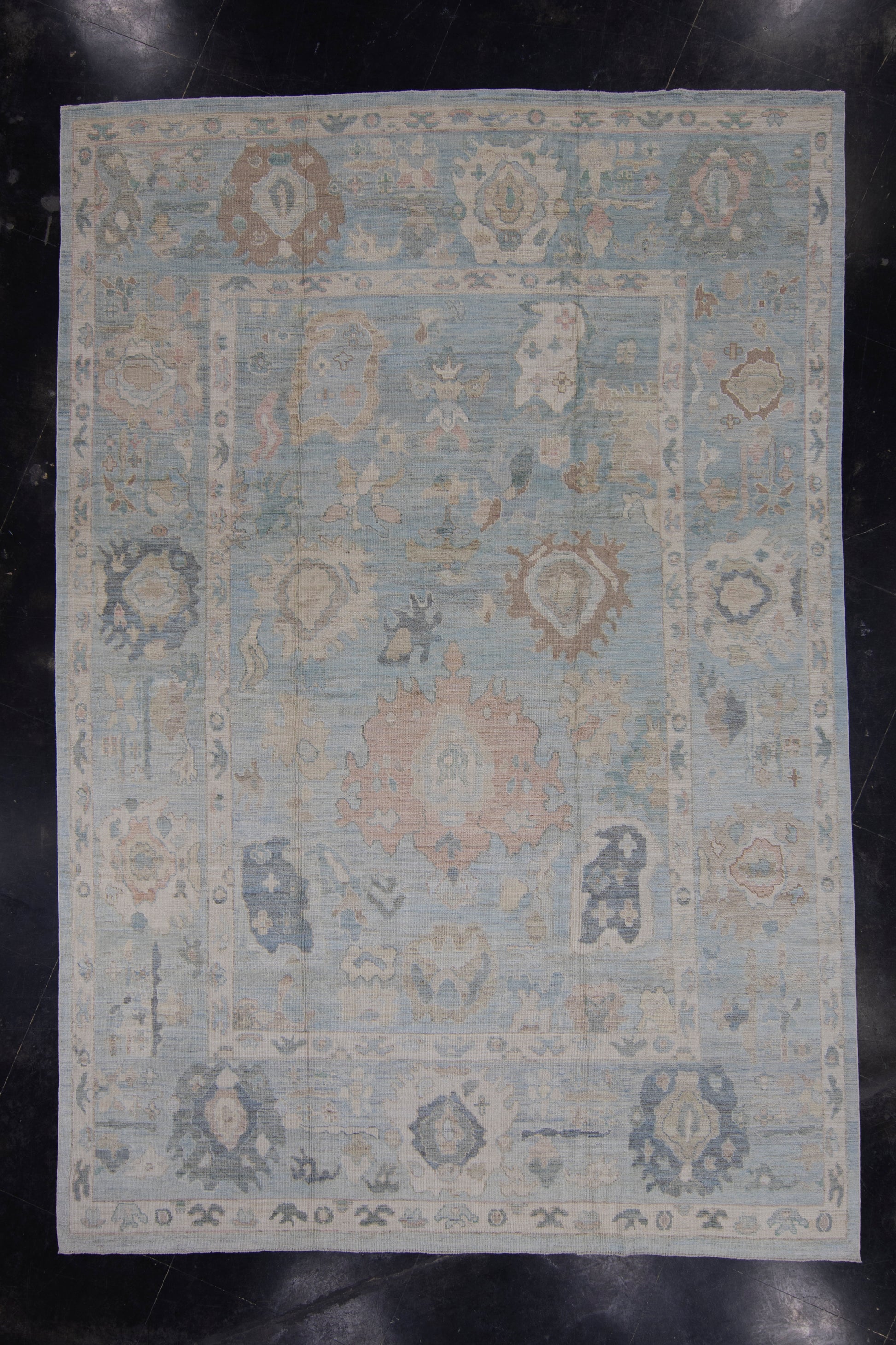Turkish Oushak Rug 10'7" x 15'5" #12204