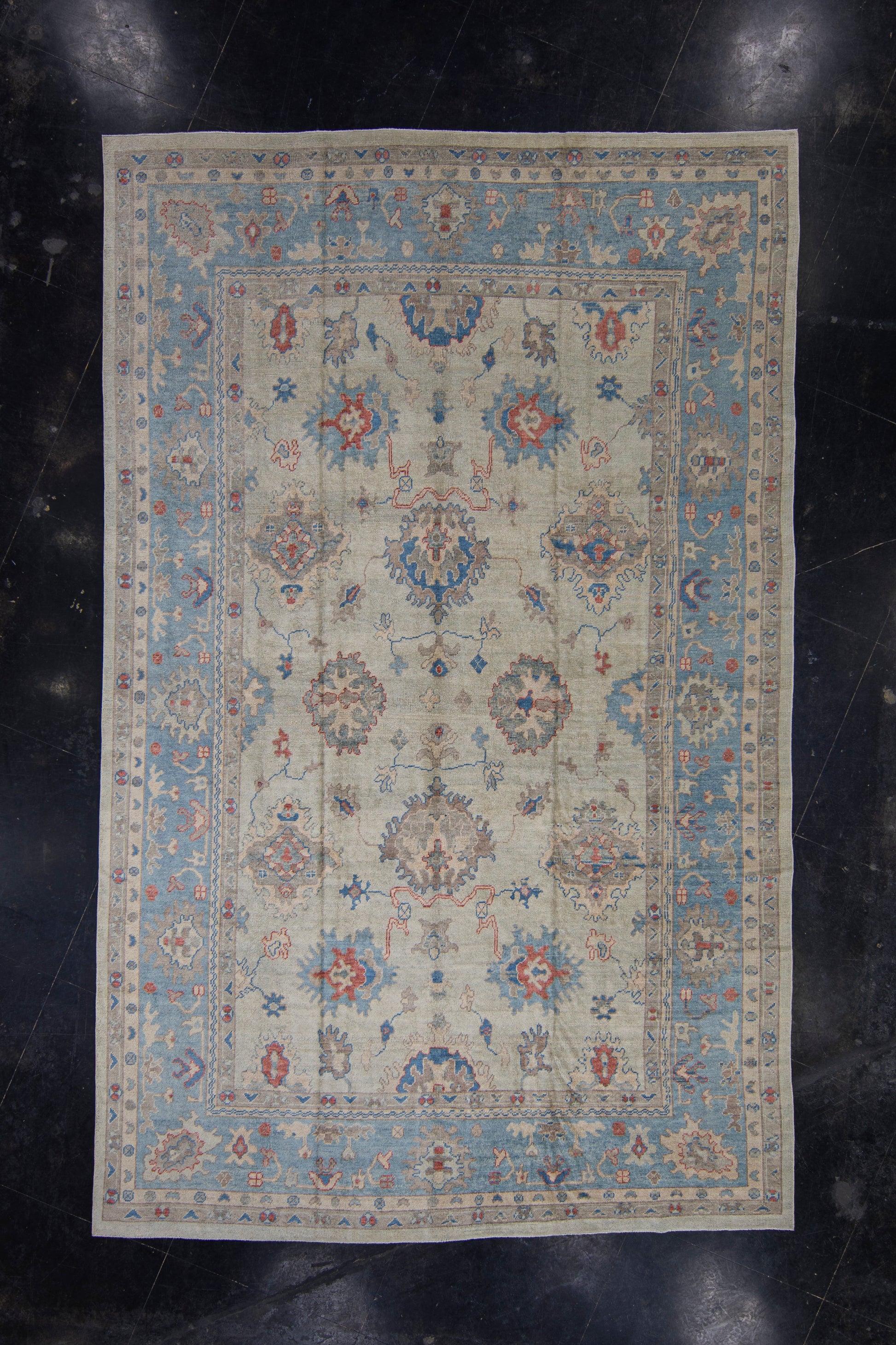Turkish Oushak Rug 9'10" x 15'9" #149-HS