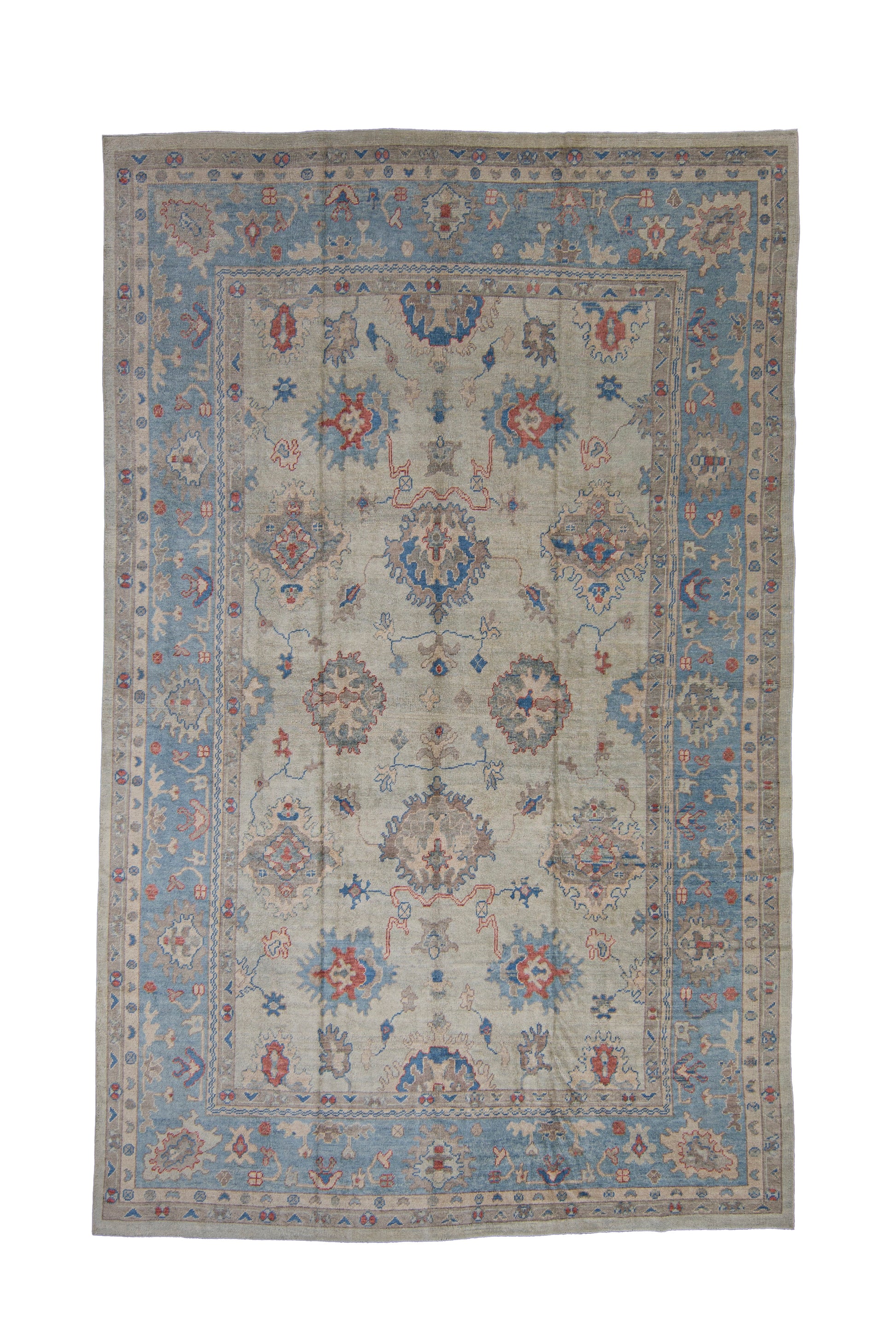 Turkish Oushak Rug 9'10" x 15'9" #149-HS